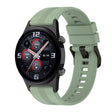 For Honor Watch GS 4 Striped Stainless Steel Buckle Silicone Watch Band(Green) - Watch Bands by PMC TechLife | Online Shopping South Africa | PMC TechLife