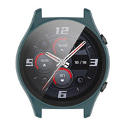 For Honor Watch GS 4 PC + Tempered Film Integrated Watch Protective Case(Pine Green)