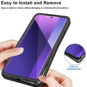 For Xiaomi Redmi Note 13 Pro+ 5G Acrylic + TPU 360 Degrees Full Coverage Phone Case(Black)