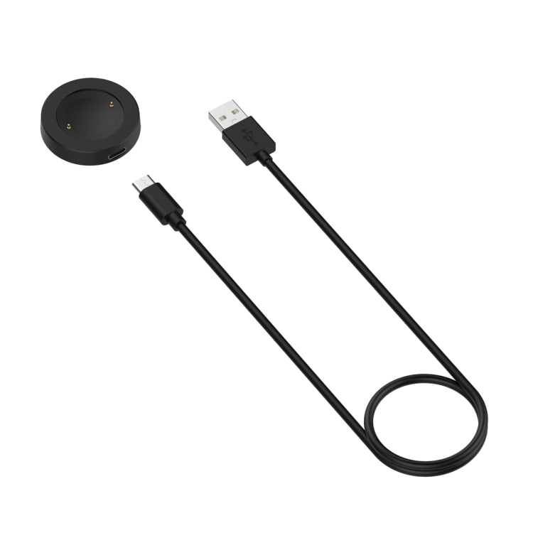 For Honor Watch GS 4 Smart Watch Magnetic Charging Cable, Style:Split(Black)