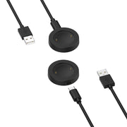 For Honor Watch GS 4 Smart Watch Magnetic Charging Cable, Style:Split(Black)