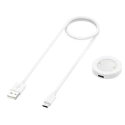 For Honor Watch GS 4 Smart Watch Magnetic Charging Cable, Style:Split(White)