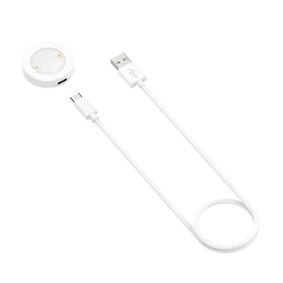 For Honor Watch GS 4 Smart Watch Magnetic Charging Cable, Style:Split(White)