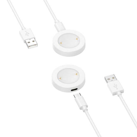 For Honor Watch GS 4 Smart Watch Magnetic Charging Cable, Style:Split(White)