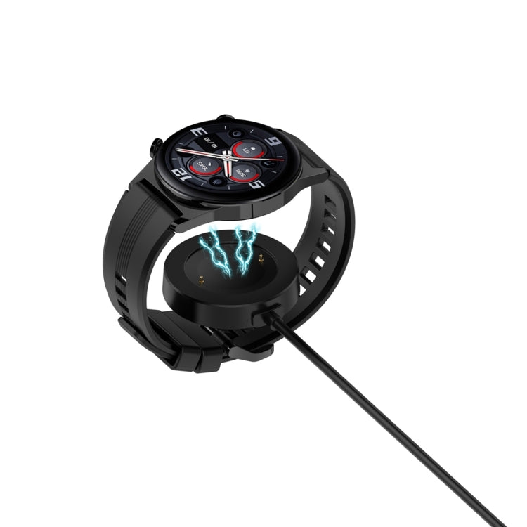 For Honor Watch GS 4 Smart Watch Magnetic Charging Cable, Style:Integrated(Black)