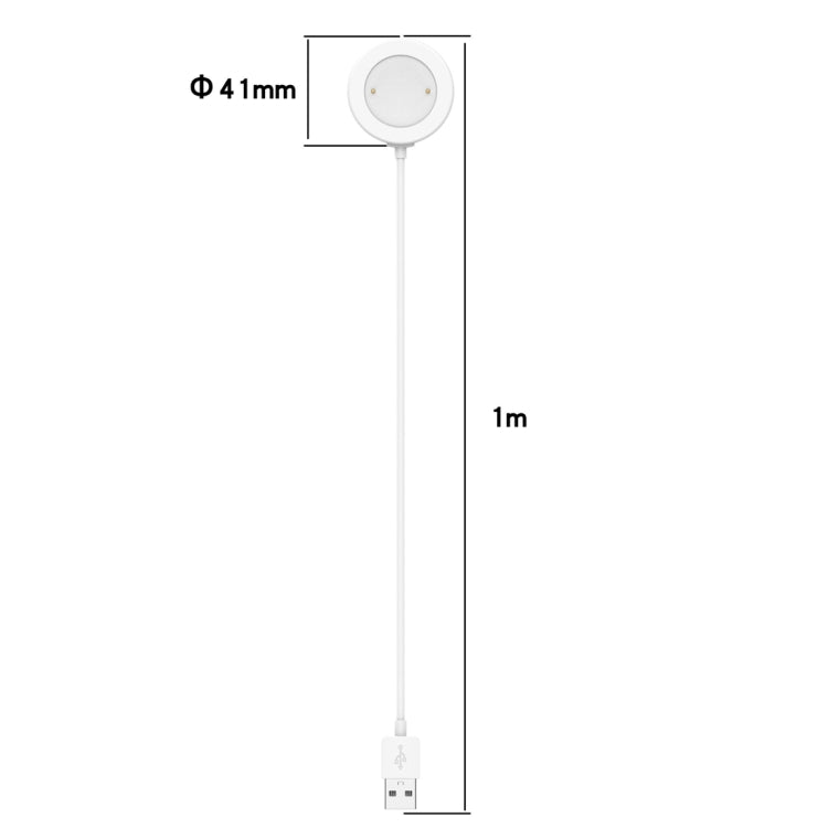 For Honor Watch GS 4 Smart Watch Magnetic Charging Cable, Style:Integrated(White)