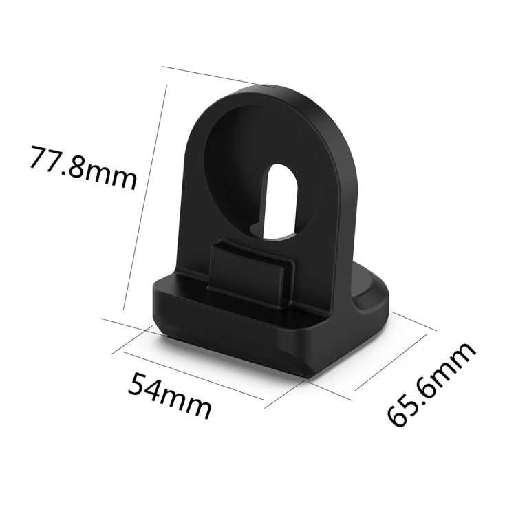 For Honor Watch GS 4 Smart Watch Silicone Charging Bracket without Charger(Black)