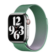 For Apple Watch SE 2022 44mm Milan Gradient Loop Magnetic Buckle Watch Band(Light Violet)