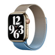 For Apple Watch SE 40mm Milan Gradient Loop Magnetic Buckle Watch Band(Gold Blue) - free shipping - PMC TechLife - Order now!