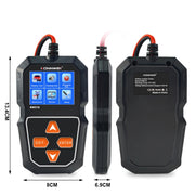 KONNWEI KW218 2.4 inch Color Screen Car Battery Tester(Black)
