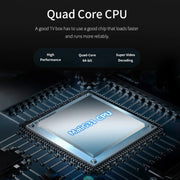 MXQ Pro RK3228A Quad-Core CPU 4K HD Network Set-Top Box, RAM:2GB+16GB(US Plug)