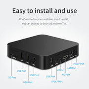 MXQ Pro RK3228A Quad-Core CPU 4K HD Network Set-Top Box, RAM:2GB+16GB(AU Plug)