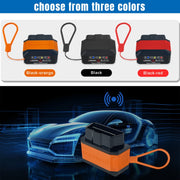 KONNWEI KW906 Bluetooth 5.0 Car OBD2 Scanner Support Android & iOS(Black Red)
