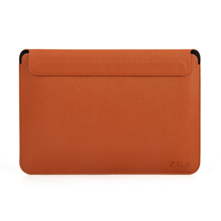 ZGA BG-02 Water-resistant Laptop Liner Bag, Size:16 inch(Brown)