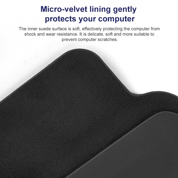 ZGA BG-02 Water-resistant Laptop Liner Bag, Size:16 inch(Black)