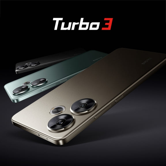 Xiaomi Redmi Turbo 3, 12GB+512GB, 6.67 inch Xiaomi HyperOS Snapdragon 8s Gen 3 Octa Core 3.0GHz, NFC, Network: 5G, Support Google Play(Titanium)
