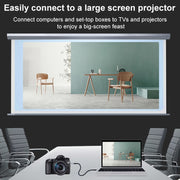 HDTV to Micro HDTV 4K 120Hz Computer Digital Camera HD Video Adapter Cable, Length:10m