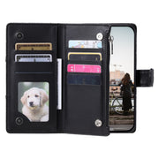 For Google Pixel 8 Pro Glitter Lattice Zipper Wallet Leather Phone Case(Black)