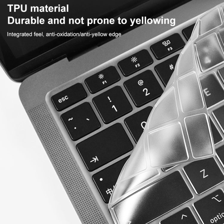 For MacBook Pro 16.2 inch 2021 ZGA Contact Invisible TPU Keyboard Protective Film