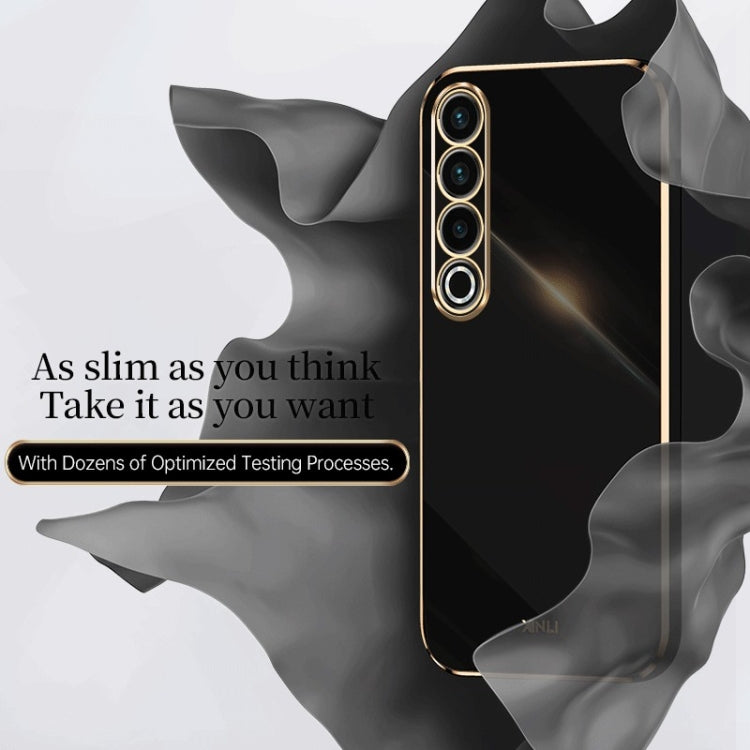 For Meizu 20 Pro 5G XINLI Straight Edge 6D Electroplate TPU Phone Case(Celestial Blue)