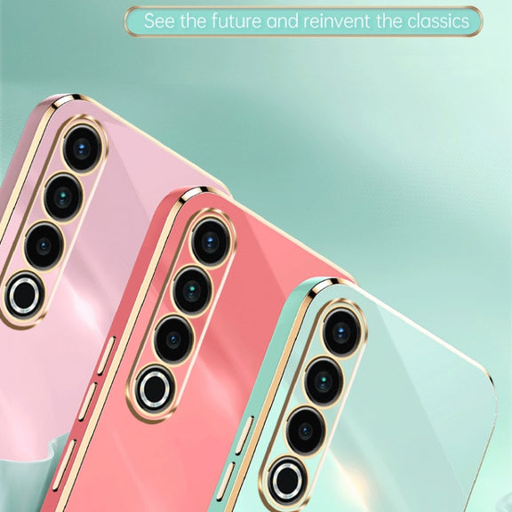 For Meizu 20 Pro 5G XINLI Straight Edge 6D Electroplate TPU Phone Case(Celestial Blue)