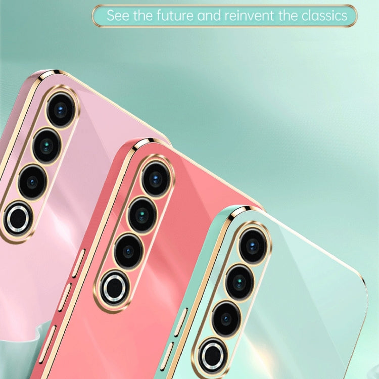For Meizu 20 Pro 5G XINLI Straight Edge 6D Electroplate TPU Phone Case(Celestial Blue)
