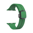 For Apple Watch 42mm Magnetic Square Buckle Silicone Watch Band(Alfalfa) - free shipping - PMC TechLife - Order now!