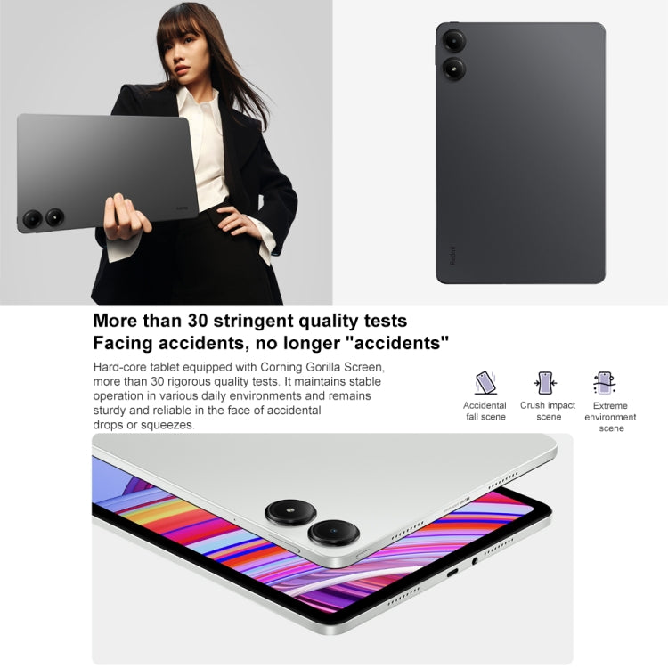 Xiaomi Redmi Pad Pro 12.1 inch Tablet PC, 6GB+128GB, HyperOS Qualcomm Snapdragon 7s Gen2 Octa Core, 10000mAh Battery(Dark Grey)