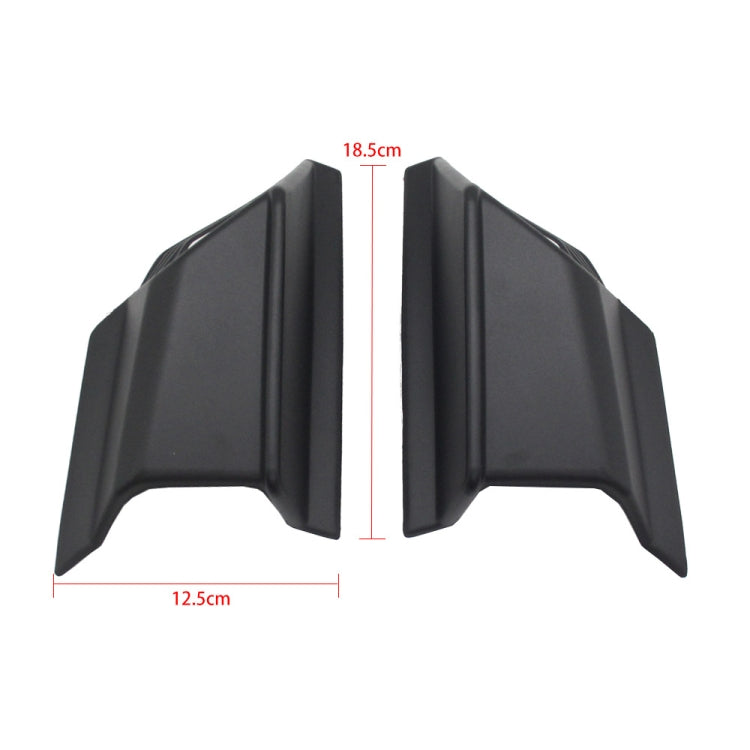 For Honda ADV160 2019-2023 Motorcycle Winglet Aerodynamic Wing Kit Spoiler(Carbon Fiber)