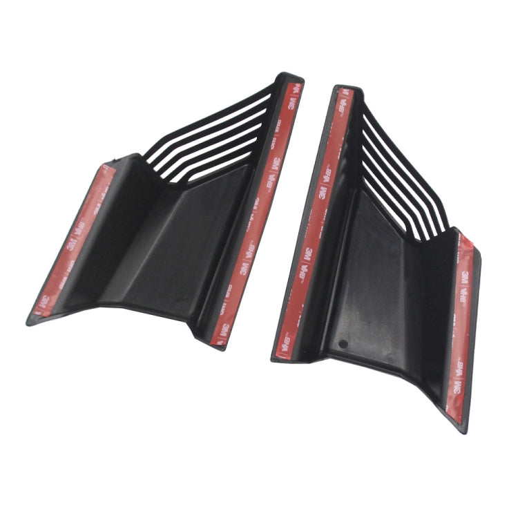 For Honda ADV160 2019-2023 Motorcycle Winglet Aerodynamic Wing Kit Spoiler(Black)