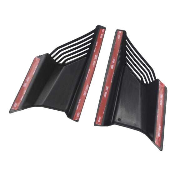For Honda ADV160 2019-2023 Motorcycle Winglet Aerodynamic Wing Kit Spoiler(Black)