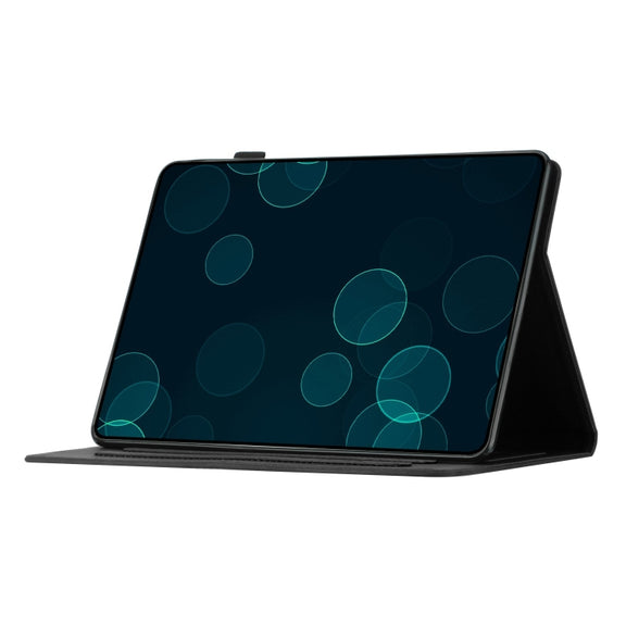 For Lenovo Tab M11/Xiaoxin Pad 11 2024 Coconut Tree Embossed Smart Leather Tablet Case(Black)