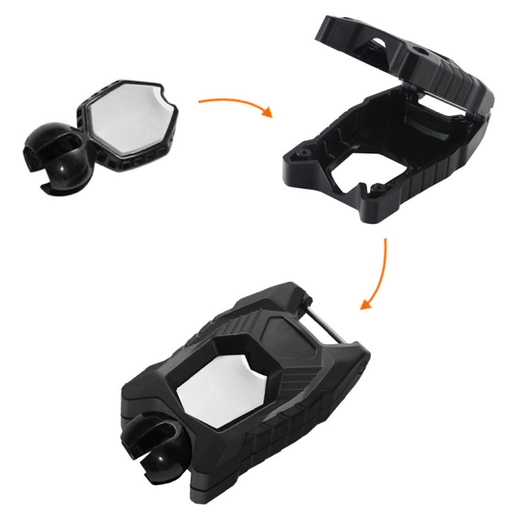 For Can Am Ryker 600 900 ATV Ignition Key Protective Case(Black)