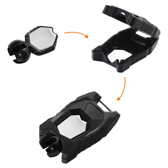 For Can Am Ryker 600 900 ATV Ignition Key Protective Case(Black)