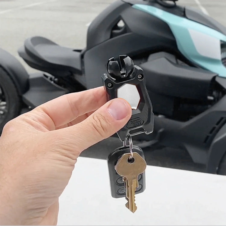 For Can Am Ryker 600 900 ATV Ignition Key Protective Case(Black)