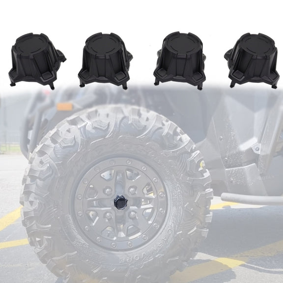 For Can-Am Maverick X3 Turbo R 2017-2020 4pcs/Pack ATV Tire Wheel Hub Caps Decorative Cover