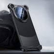 For Huawei Mate 60 Pro+ Frameless Metal Corner Pad Phone Case with Lens Film(Black) - Huawei Cases by PMC TechLife | Online Shopping South Africa | PMC TechLife | Buy Now Pay Later Mobicred