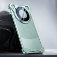 For Huawei Mate 60 Pro+ Frameless Metal Corner Pad Phone Case with Lens Film(Green) - free shipping - PMC TechLife - Order now!