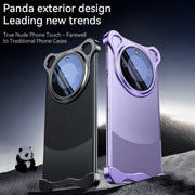 For Huawei Mate 60 Pro+ Frameless Metal Corner Pad Phone Case with Lens Film(Green)