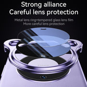 For Huawei Mate 60 Pro+ Frameless Metal Corner Pad Phone Case with Lens Film(Green)