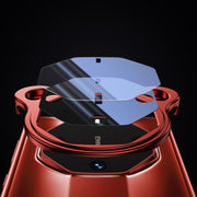 For Huawei Mate 60 RS Ultimate Frameless Metal Corner Pad Phone Case with Lens Film(Red)