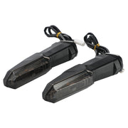 For Kawasaki Versys 650 Z1000R Motorcycles LED Turn Signal Light(Black)