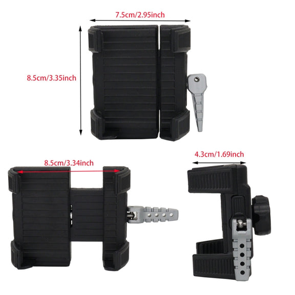 For Honda Gold Wing GL1800 F6B 2018-2024 Motorcycle Phone Navigation Holder(Black)