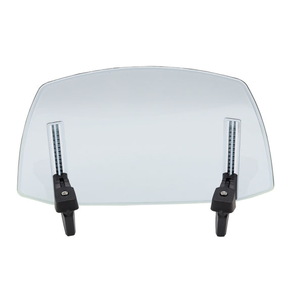 For Kawasaki / Honda / BMW / Yamaha Motorcycle Adjustable Windshield(Transparent Blue)