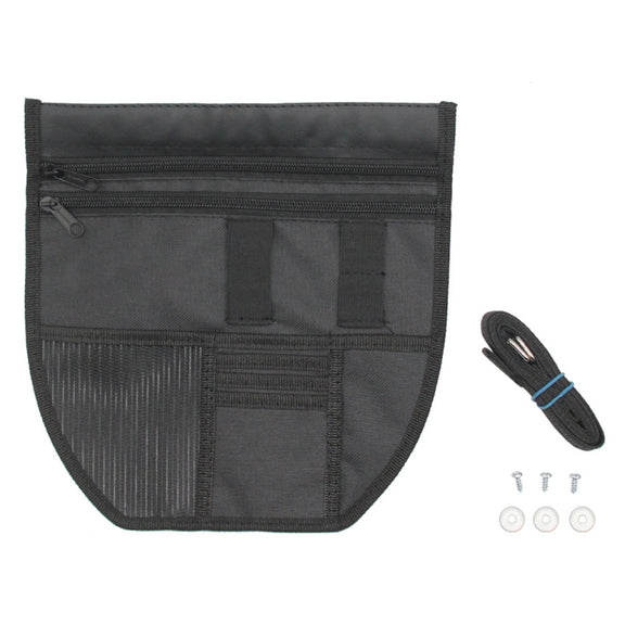 For Yamaha Nmax 155 Motorcycle Seat Storage Bag Tool Bag(Black)