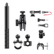 10 in 1 Crabs Selfie Stick Motorcycle Clamps Handlebar Fixed Mount - Holder by PMC TechLife | Online Shopping South Africa | PMC TechLife | Buy Now Pay Later Mobicred