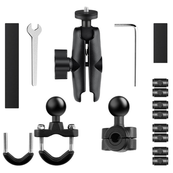9 in 1 Wrench O-Type Mount Crabs Kit Motorcycle Clamps Handlebar Fixed Mount