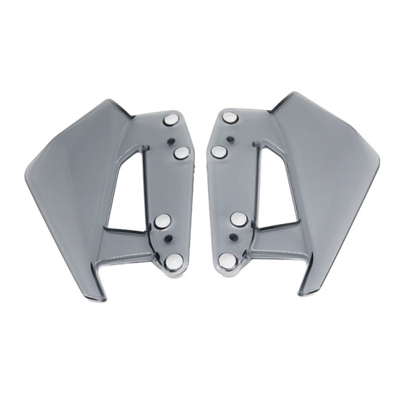 For BMW R1300GS Motorcycle Side Air Deflector Windshield(Grey)