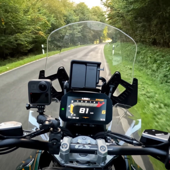 For BMW R1300GS Motorcycle Side Air Deflector Windshield(Transparent)