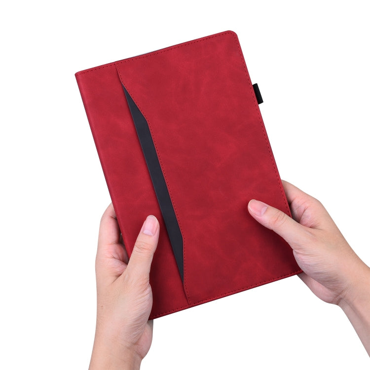 For Xiaomi Redmi Pad Pro 12.1 Splicing Shockproof Leather Tablet Case(Red)